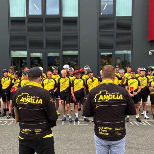 production bureaus sponsorship supporting norfolk lap of anglia raising awareness for east anglian air ambulance